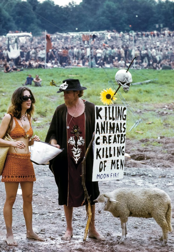 © Tom Miner/Topfoto Woodstock August '69