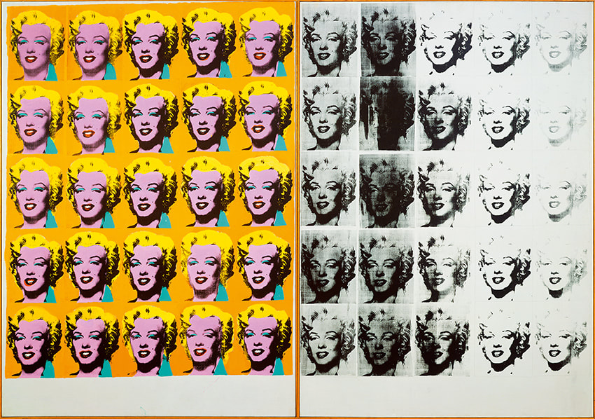 Andy Warhol, Marilyn, Diptych, Tate Modern, Exhibition, London, Art, Pop Art, Painting