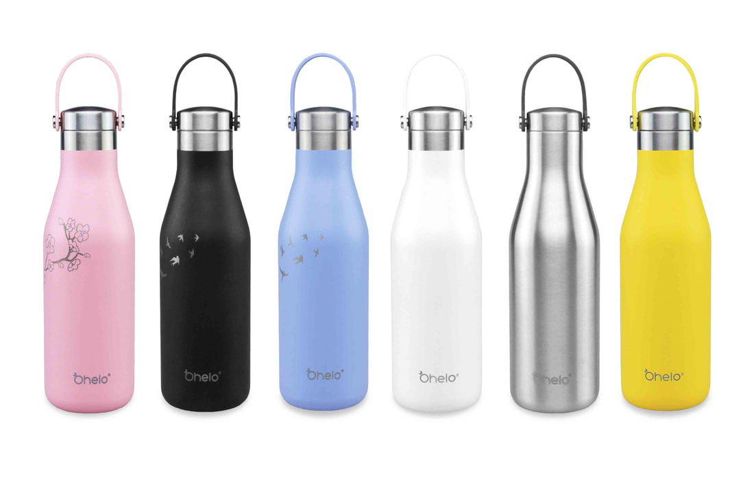 Ohelo bottle, ohelo, water, bottle, sustainable, recyclable, 