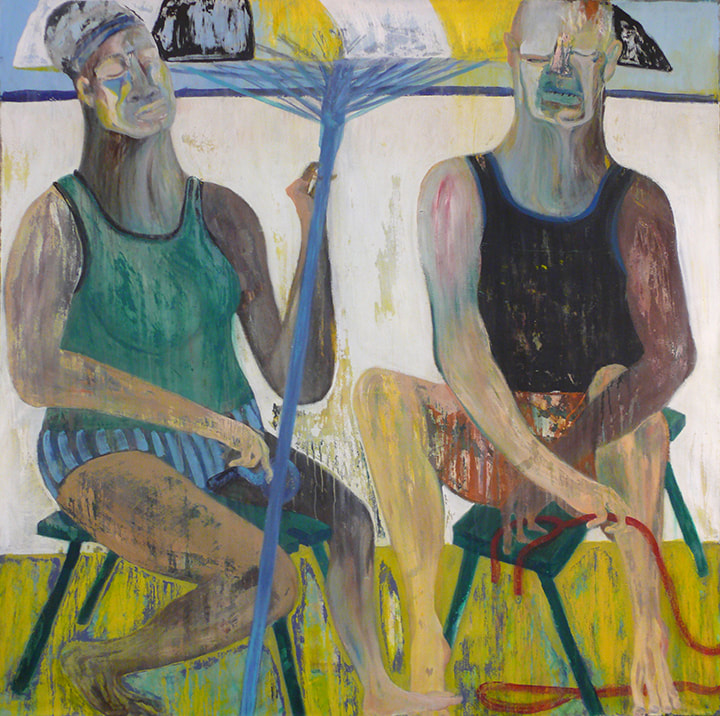Gábor Király, painting, artist, David Kovats Gallery, London, Contemporary art 
